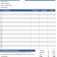 Quote Sheet Template Excel from www.excelsupersite.com